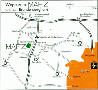 Karte MAFZ